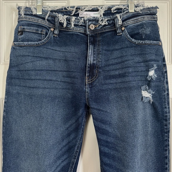 KanCan High Rise Distressed Ripped Boyfriend Jeans 126100 - Picture 5 of 13